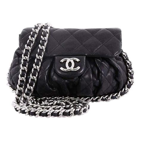 chanel chain around flap bag